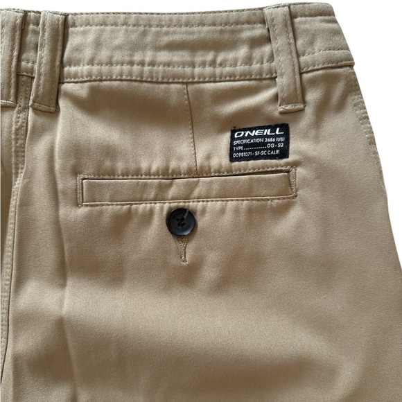 3/$20 O’Neill Boys’ Hybrid Quick-Dry Stretch Shorts khaki tan Size 24 Classic - Picture 4 of 10
